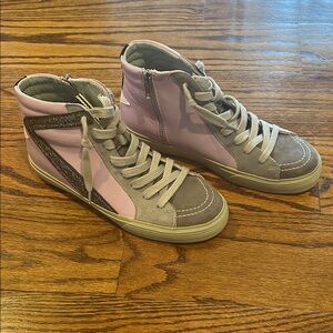 NWT Shu Shop Purple High-Top Sneakers Size 8.5